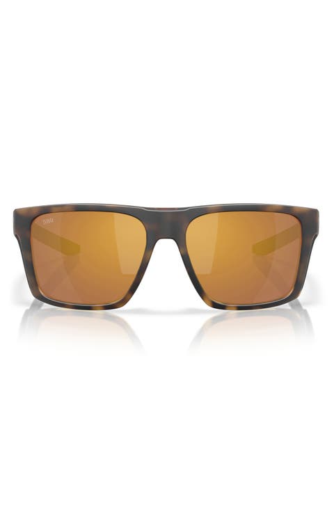 57mm Polarized Square Sunglasses