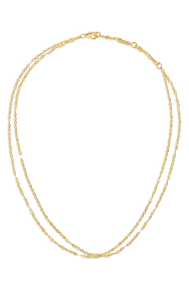 LANA Double Blake Chain Choker Necklace, Main, color,