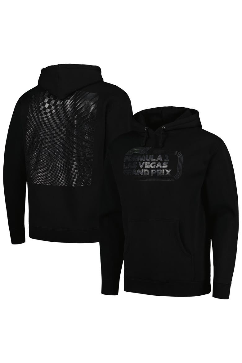 Unisex Black Formula 1 Las Vegas Grand Prix Mono Core Pullover Hoodie, Main, color, Black