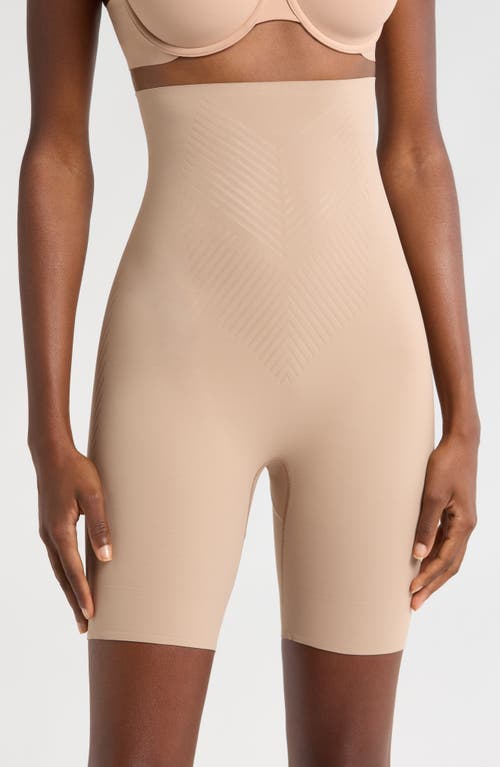 Tc Rear Lift Thigh Slimming Shaper Shorts In Neutral