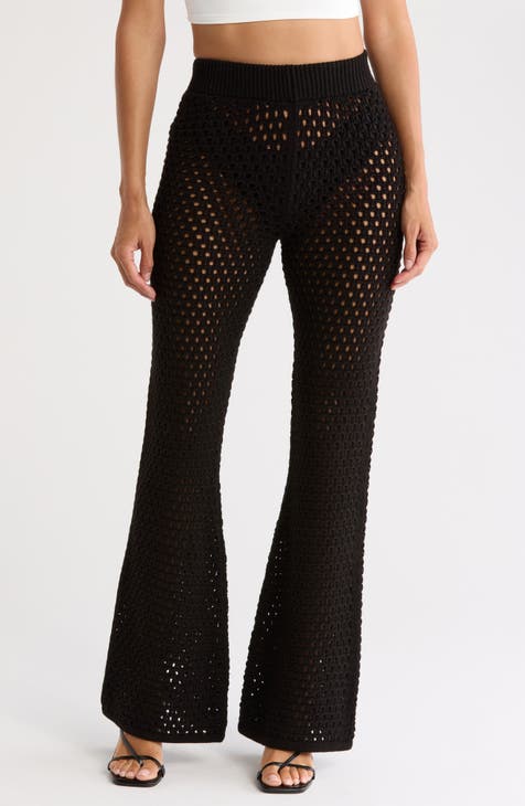 Co-Ord Crochet Flare Pants