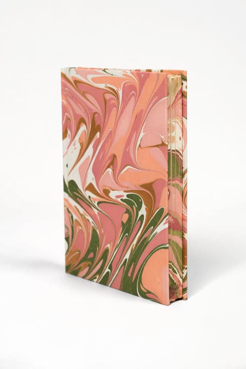 Hand-Marbled Hardcover Notebook