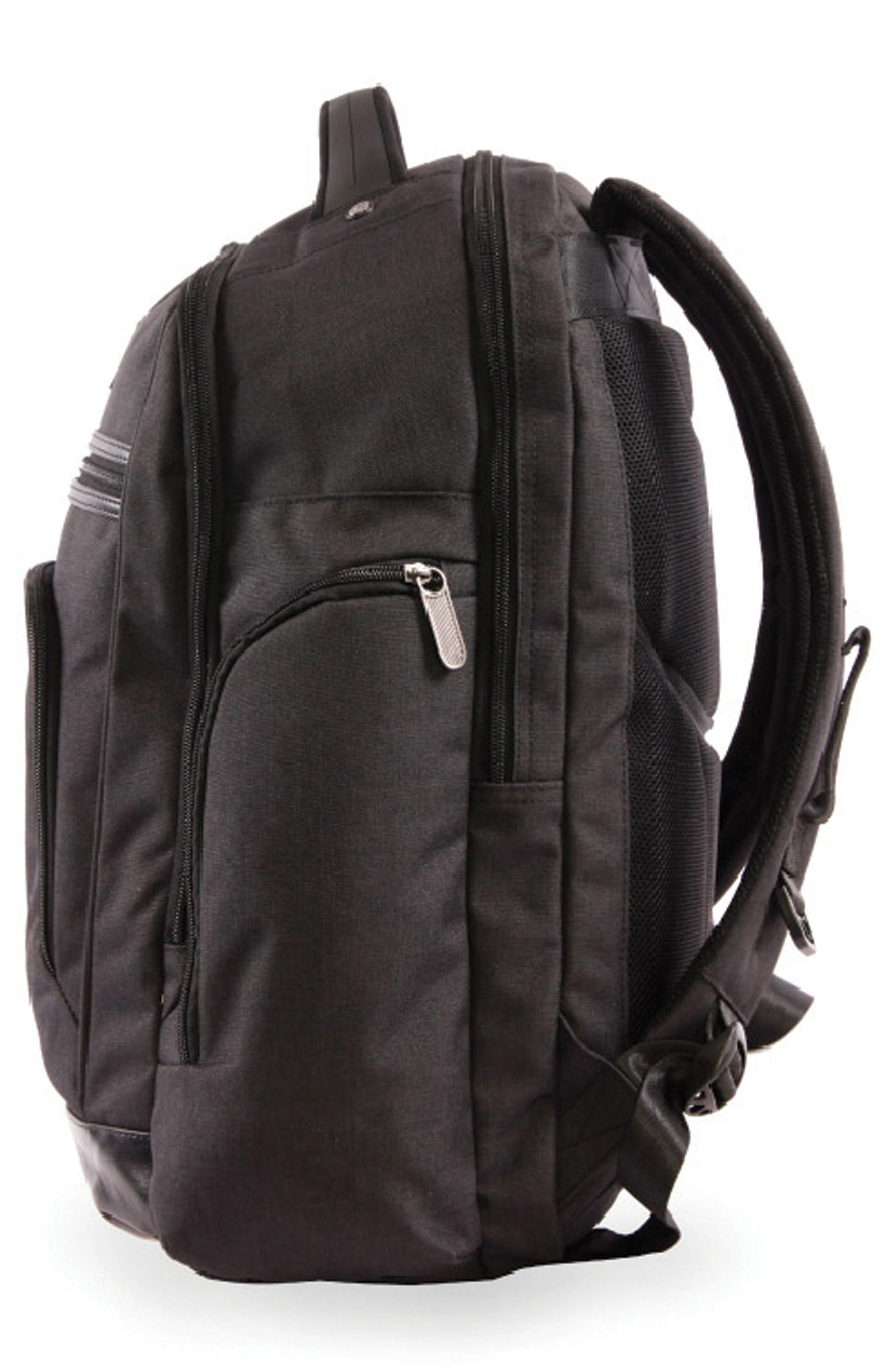 Original Penguin Fletcher Backpack, Alternate, color, Black Crosshatch