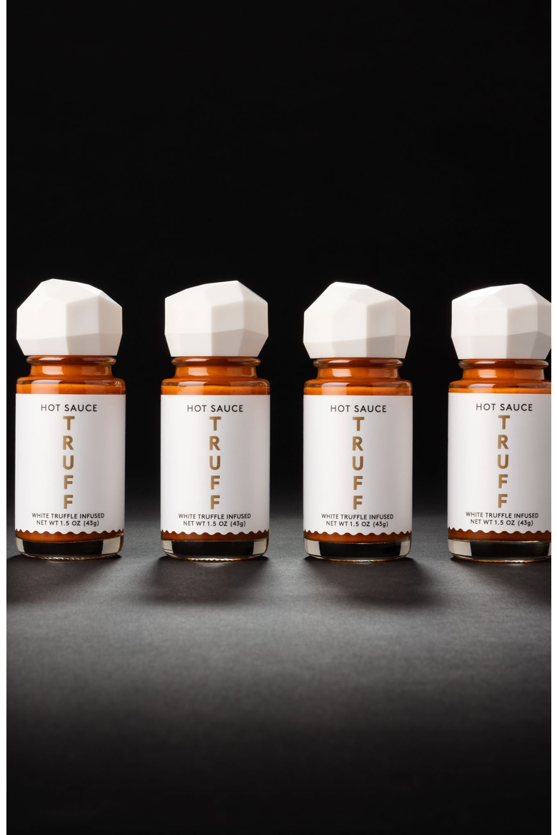 Mini White TRUFF Hot Sauce, Alternate, color, Orange / White