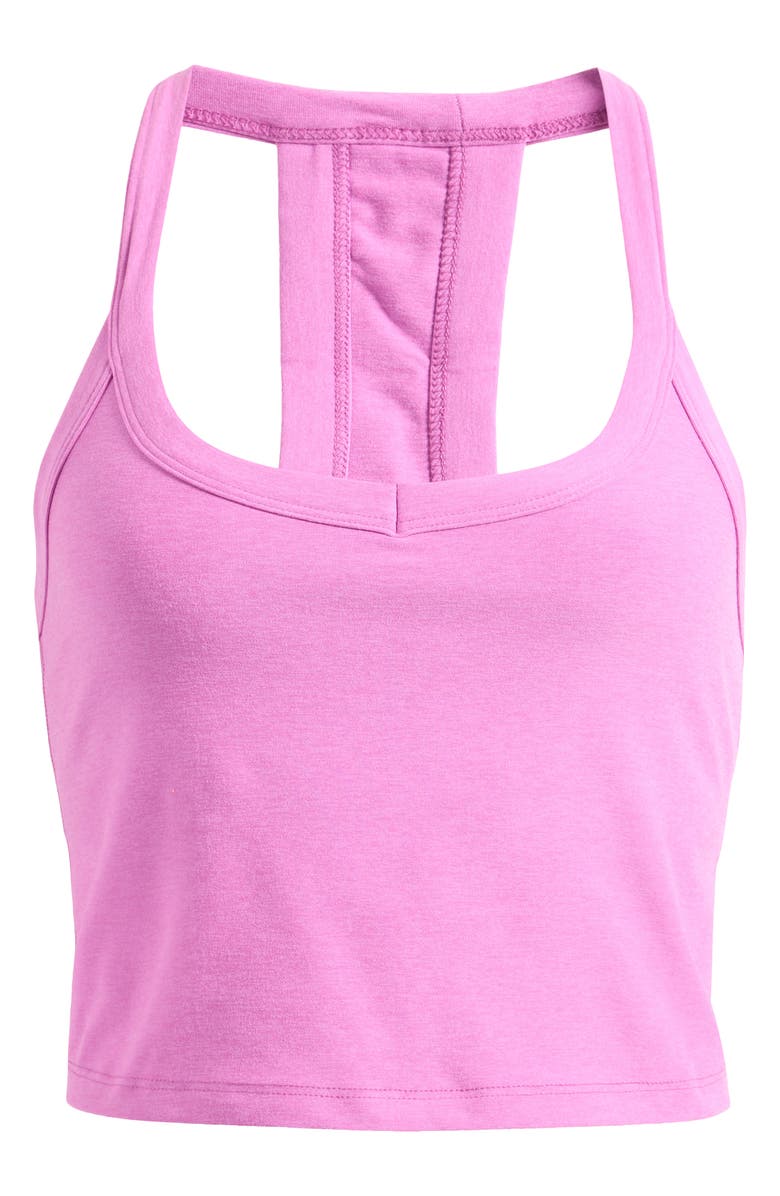 Beyond Yoga Space Dye On the Up Crop Tank, Alternate, color, Sunset Violet Heather