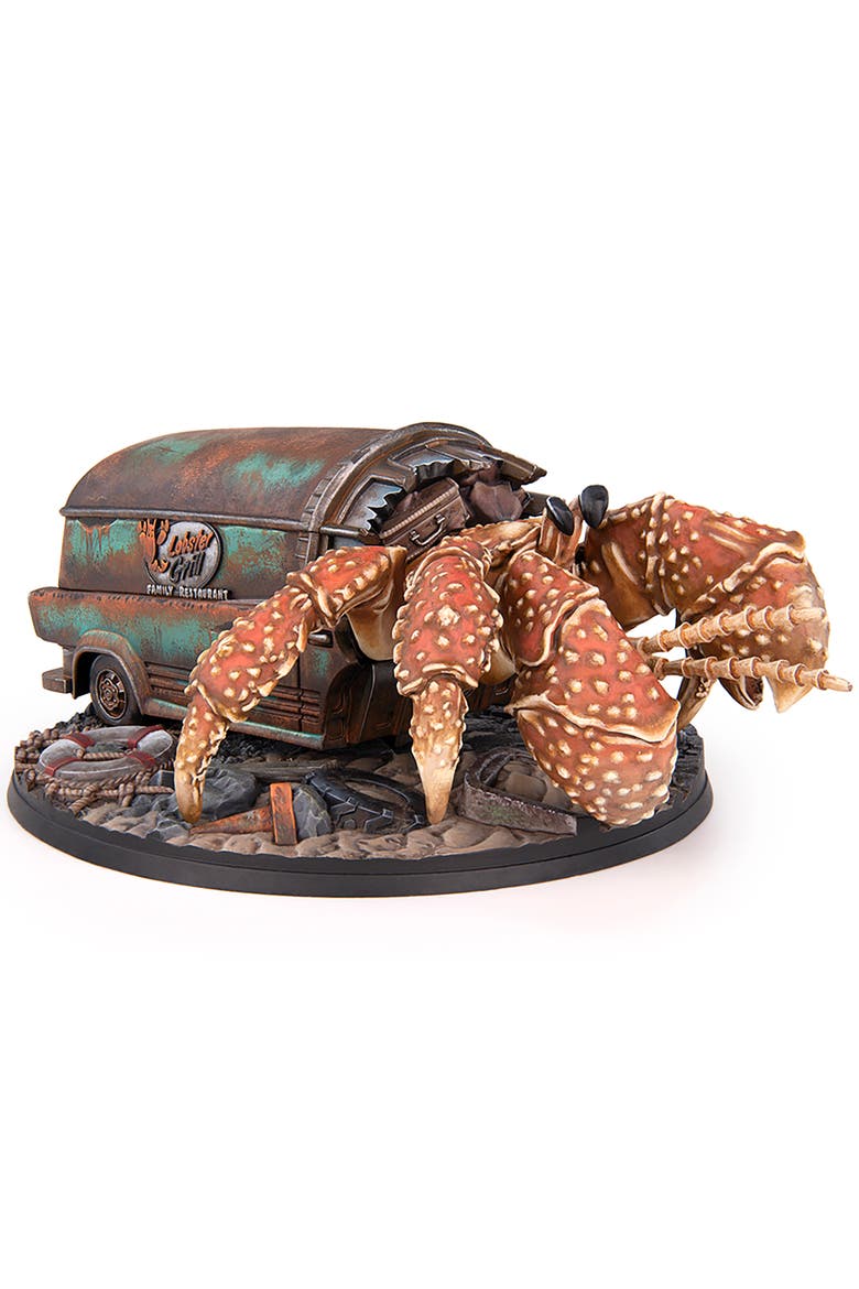Modiphius Entertainment Fallout Miniatures Creatures, Hermit Crab, 32mm Figure, Main, color, Multicolored