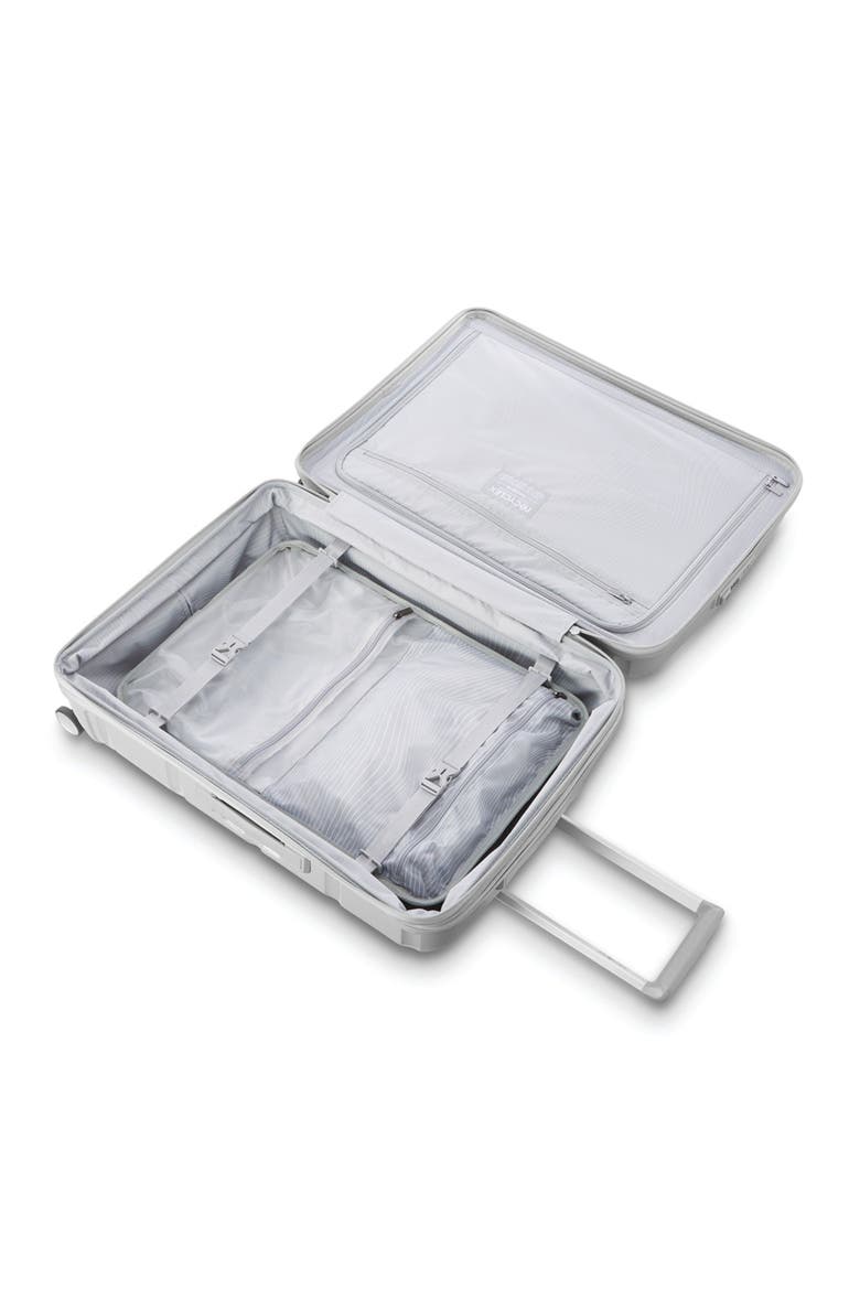 Outline Pro 28" Large Checked Spinner Luggage, Alternate, color, Misty Grey