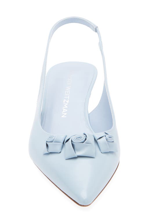 Stuart Weitzman Stuart Rosie Slingback 35 In Cielo