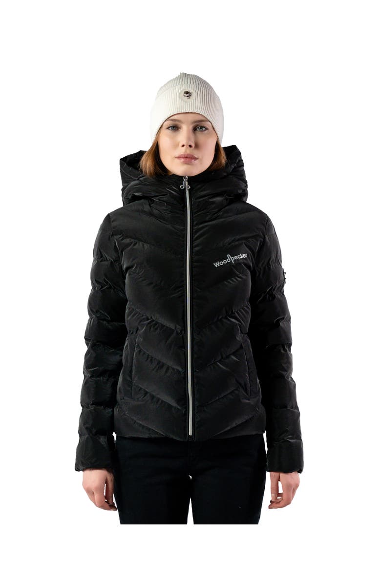 Woodpecker Women's Robin Medium Weight Coat, Main, color, Black Diamond