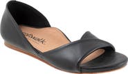 SoftWalk® Cypress Open Toe Flat
