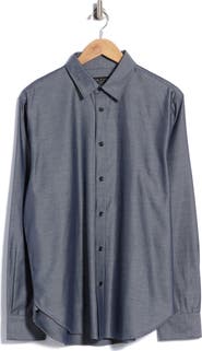 rag & bone Giffin Long Sleeve Chambray Shirt