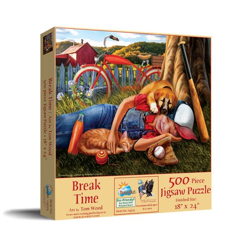 Break Time 500 piece Jigsaw Puzzle for Adults