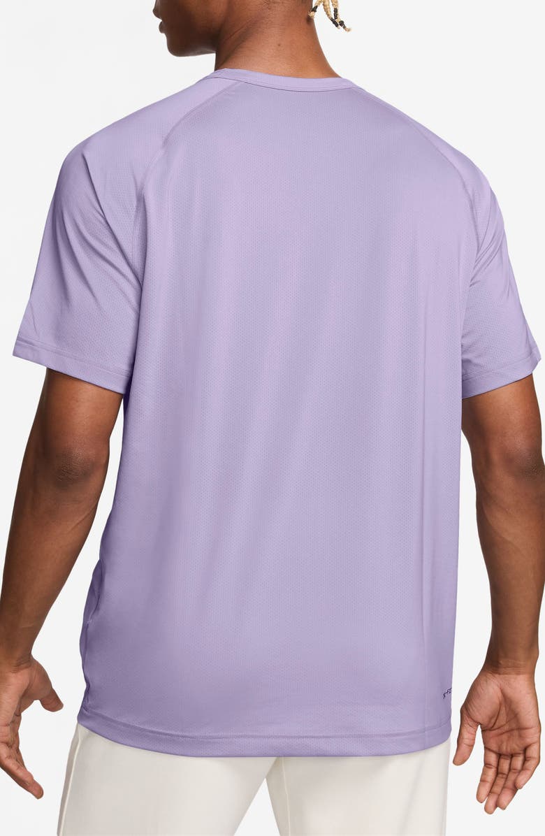 Nike Dri-FIT Ready Training T-Shirt, Alternate, color, Hydrangeas/ Black