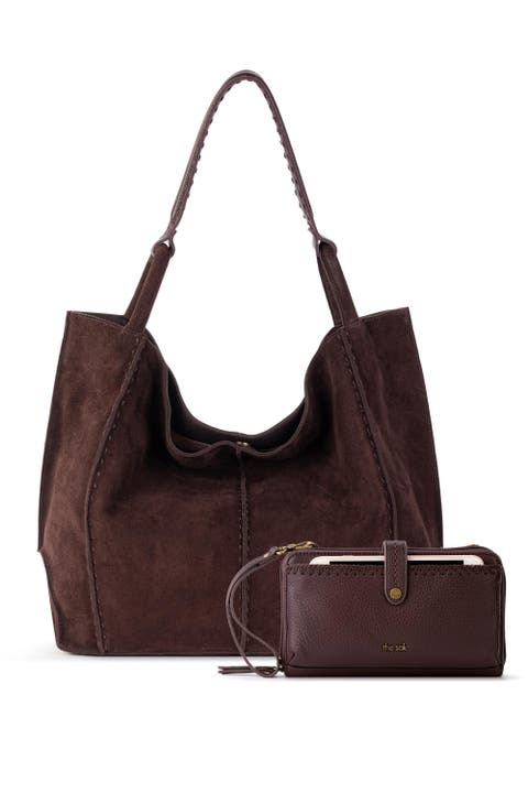 Los Feliz Large Tote Leather Bag & Iris Smartphone Bundle