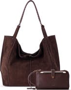 The Sak Los Feliz Large Tote Leather Bag & Iris Smartphone Bundle