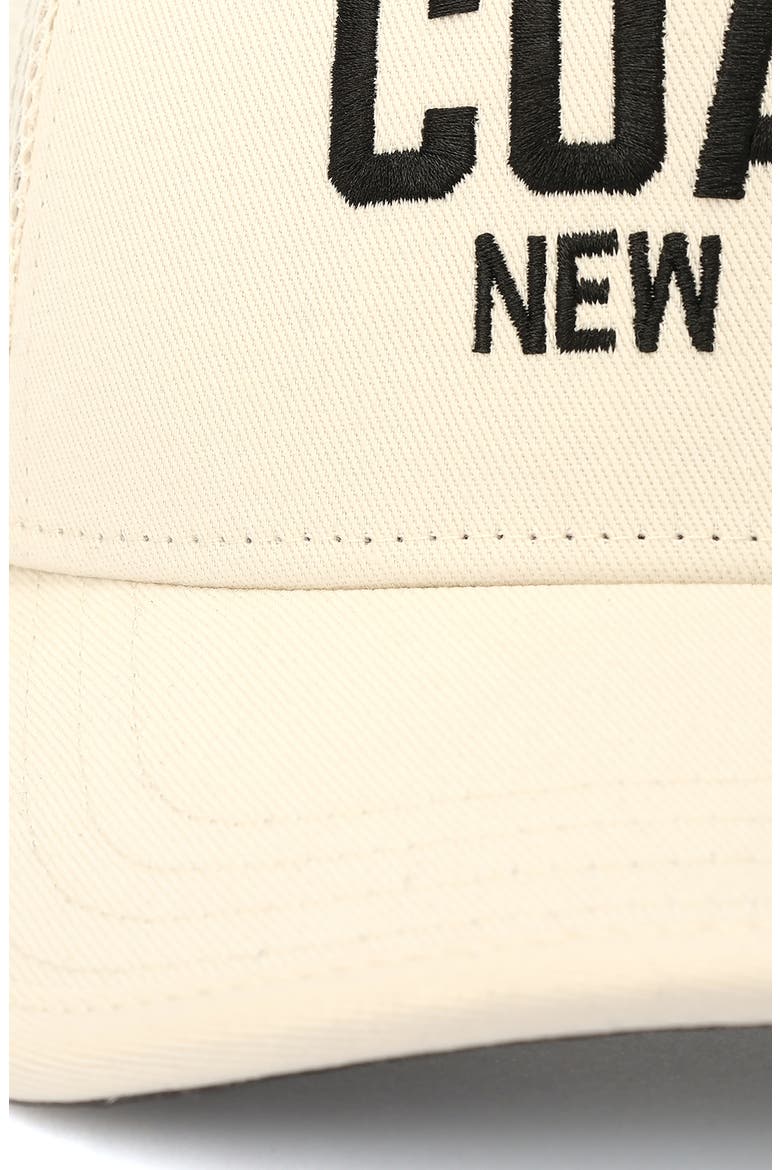 New York Trucker Hat, Alternate, color, CHALK
