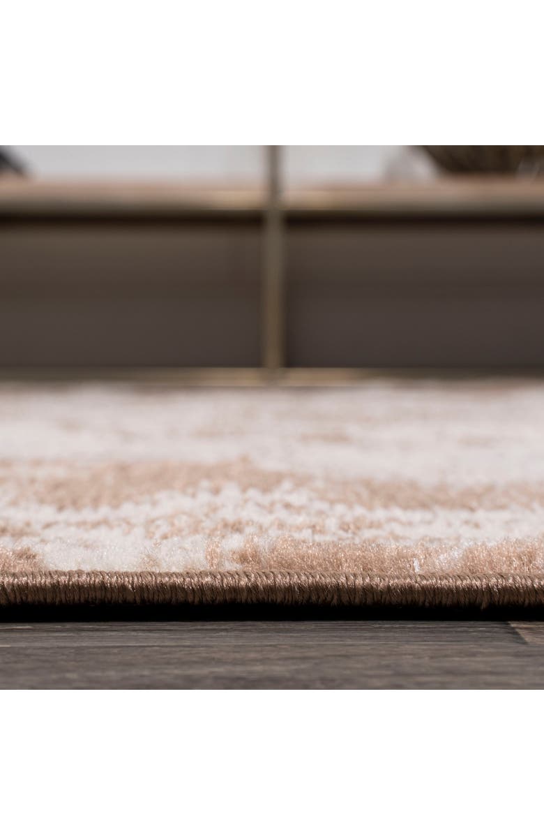 JONATHAN Y Alhambra Ornate Medallion Modern Area Rug, Alternate, color, Brown/Cream