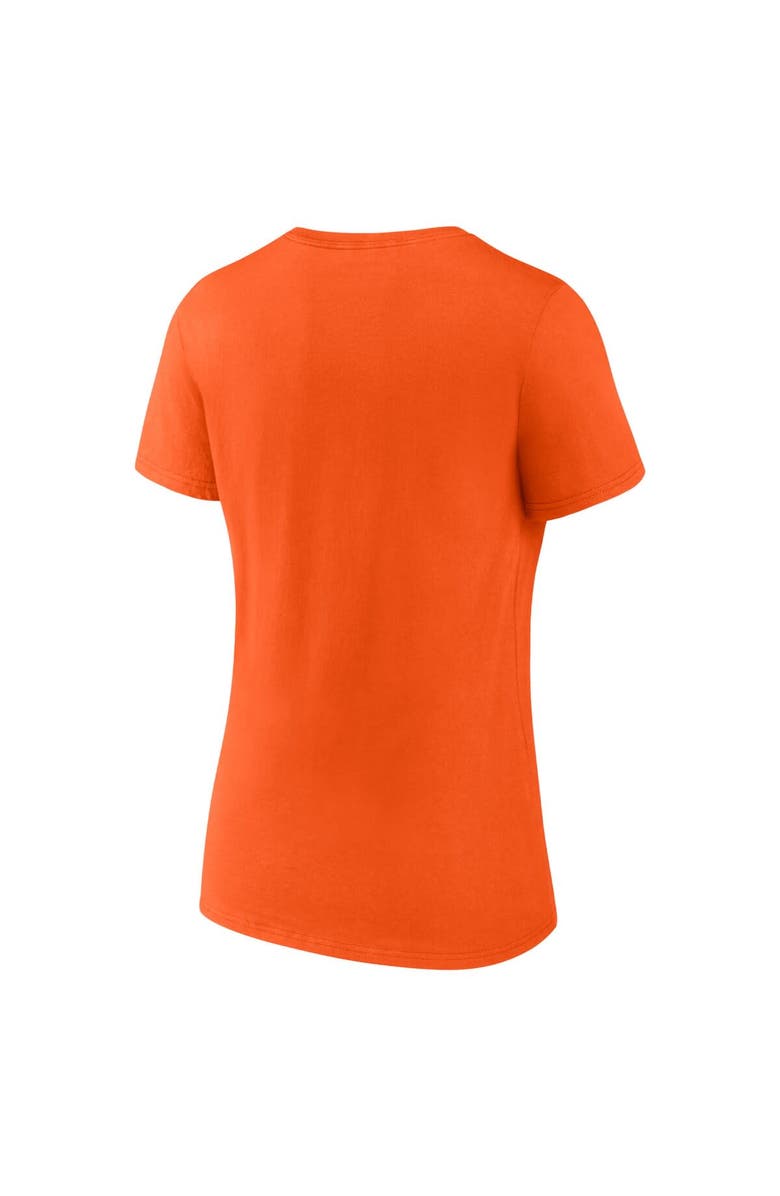 FANATICS Women's  Orange Baltimore Orioles 2023 Postseason Locker Room V-Neck T-Shirt, Alternate, color, 
