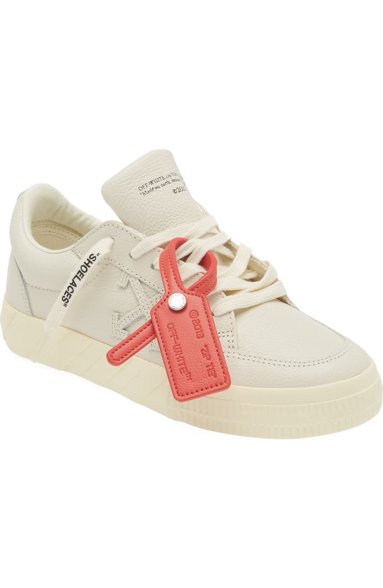 Off-White Vulcanized Low Top Sneaker, Main, color,