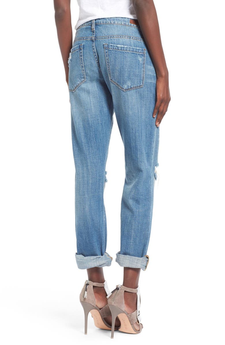 BLANKNYC 'Meant to Be' High Rise Distressed Boyfriend Jeans, Alternate, color, 