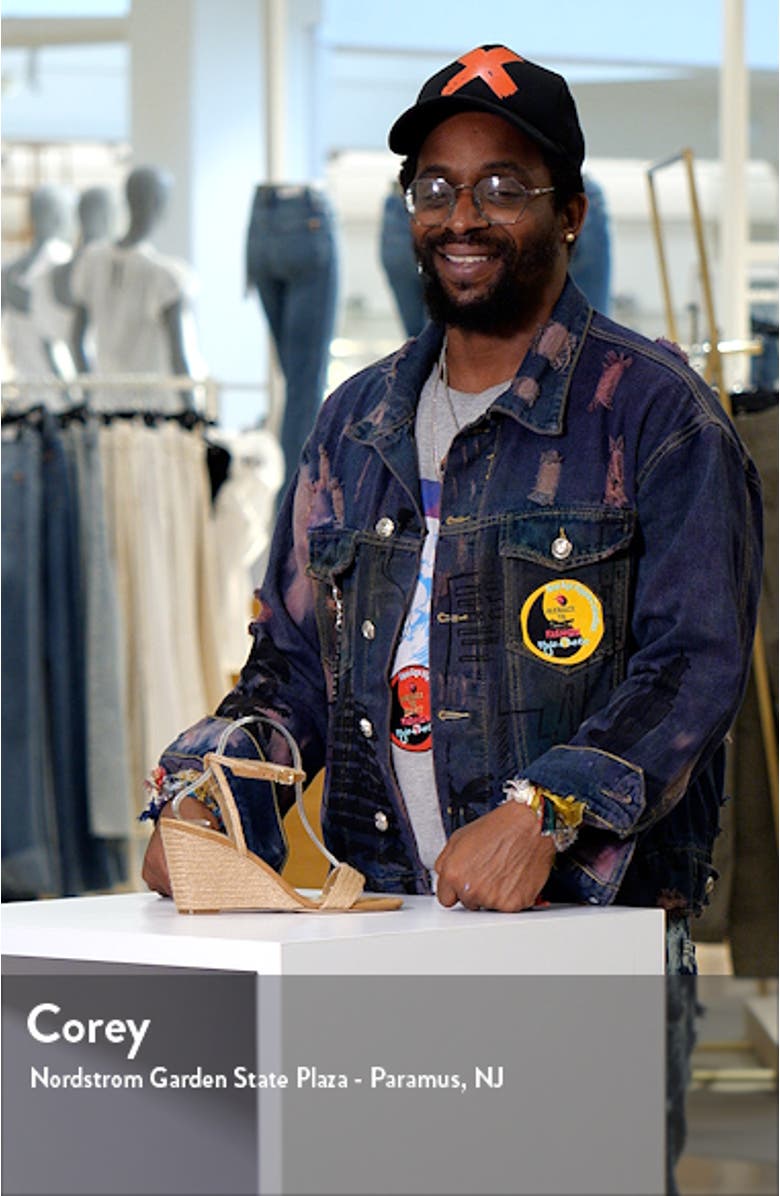 Nile Ankle Strap Wedge Sandal, sales video thumbnail