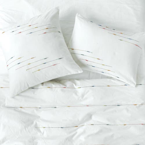 Carol & Frank Raina Cotton Standard Pillow Sham In White