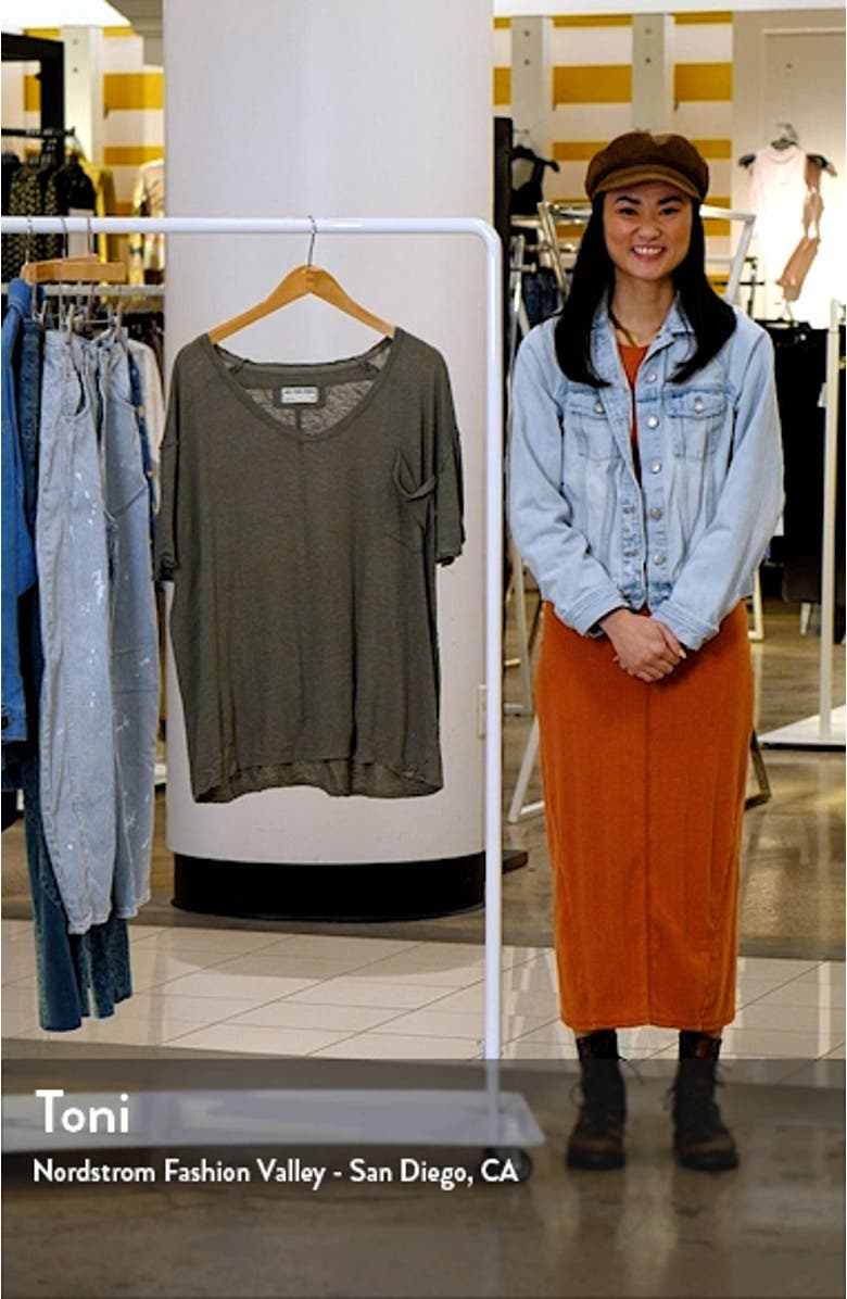 All I Need Linen & Cotton T-Shirt, sales video thumbnail