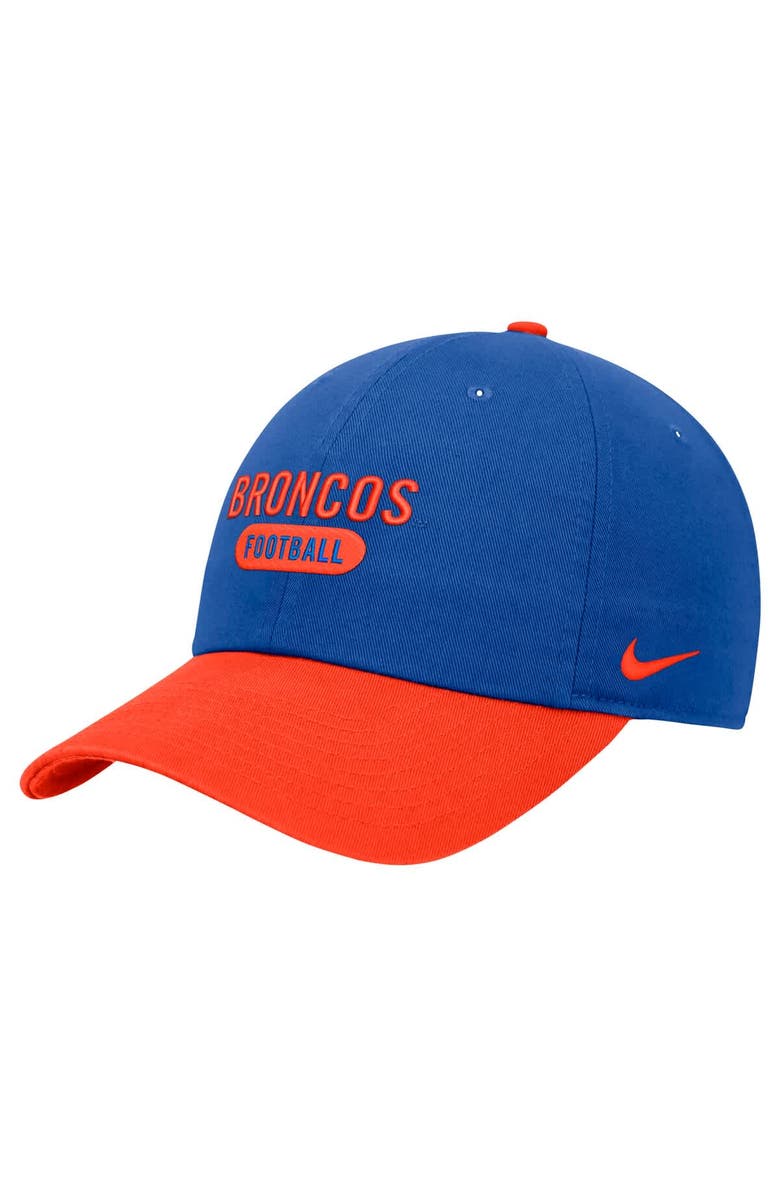 Nike Men's Nike Royal Boise State Broncos Colorblock Club Adjustable Hat, Main, color, Royal