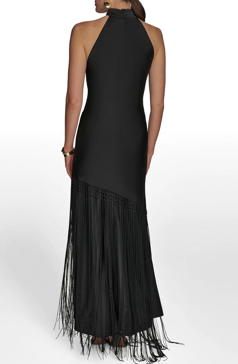 Donna Karan New York Sleeveless Gown, Alternate, color, Black