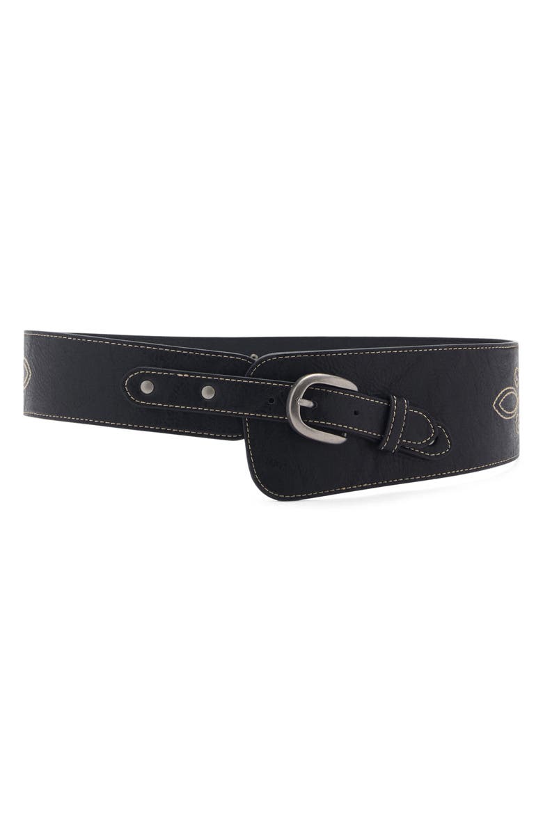 MANGO Buckle Sash Belt, Main, color, 