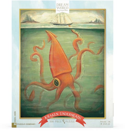 Kraken Underneath 500 Piece Puzzle
