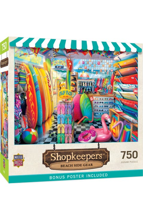 Beach Side Gear 750 Piece Jigsaw Puzzle