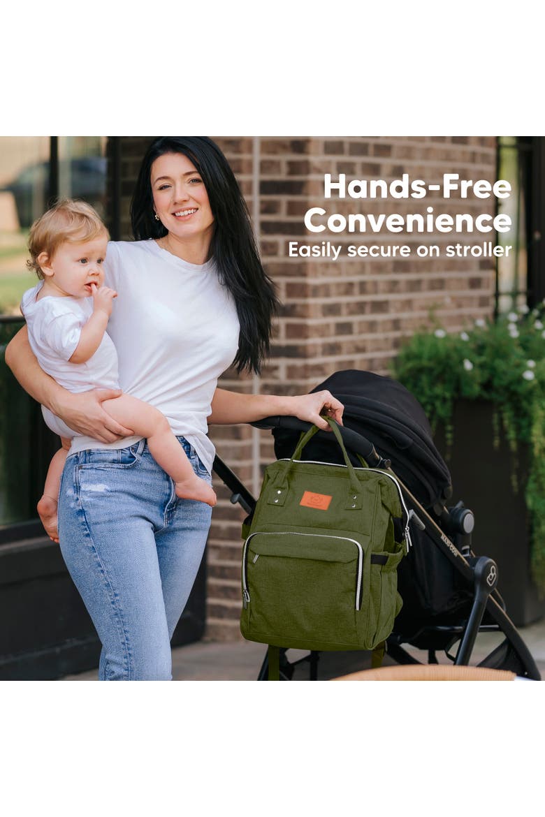 Original Diaper Bag, Alternate, color, Coffee Brown