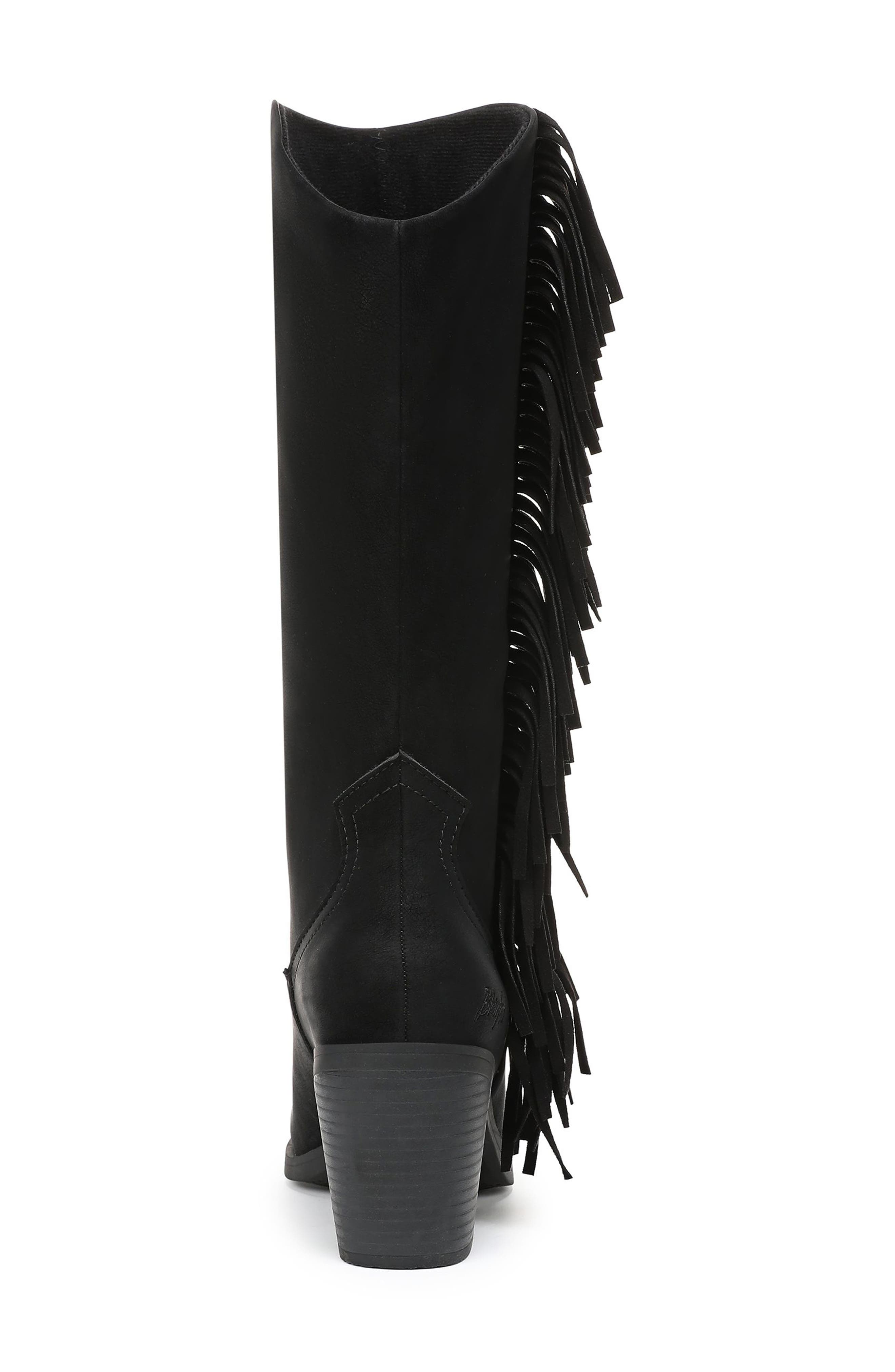 Blowfish Malibu Criss 2 Fringe Knee High Boot, Alternate, color, 