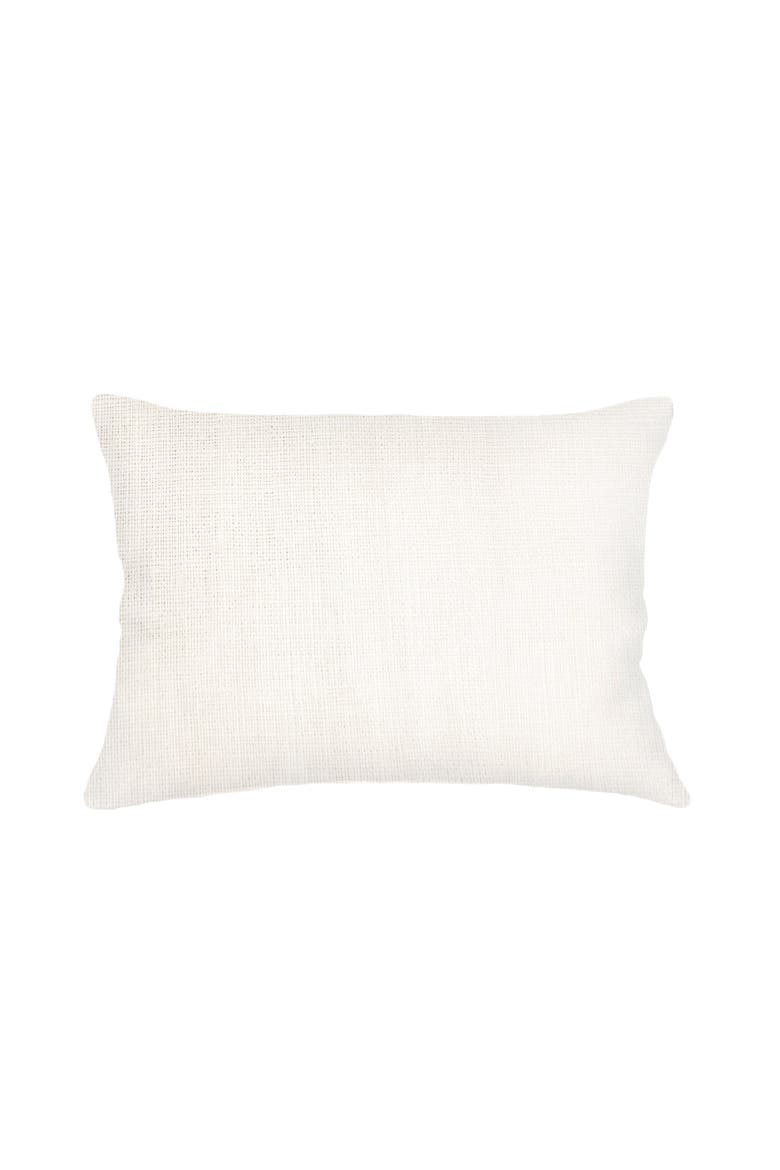 So Soft Linen Pillow with Down Insert, Alternate, color, Natural White