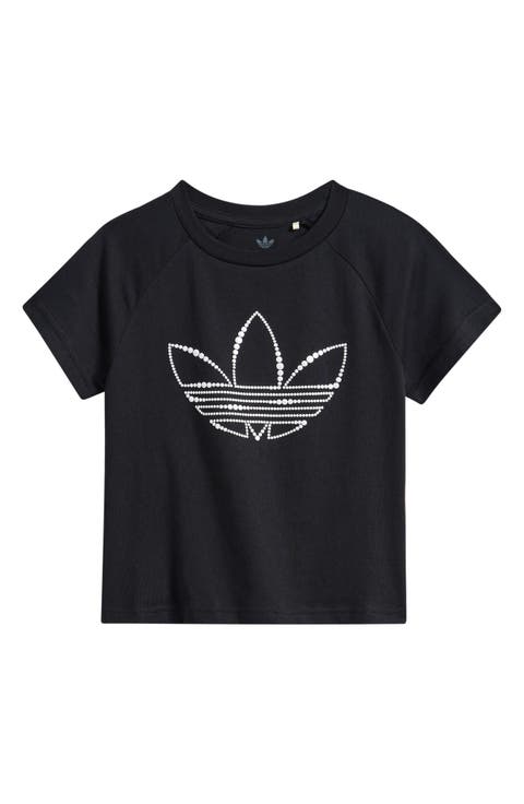 Kids' Trefoil Stud Graphic Tee