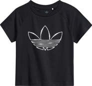 adidas Kids' Trefoil Stud Graphic Tee
