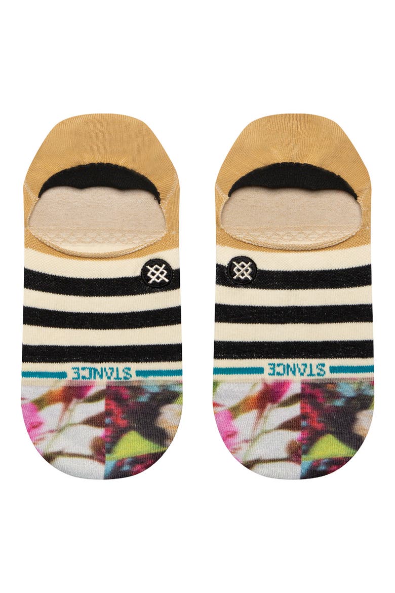 Take a Picture No-Show Liner Socks, Alternate, color, FLORAL