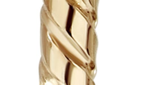 Bony Levy 14k Gold Large Rope Hoop Earrings In 14k Yellow Gold