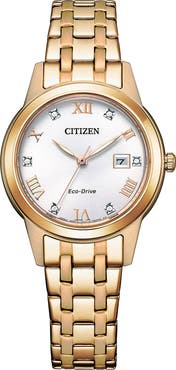 Citizen Eco-Drive Mother-of-Pearl Bracelet Watch, 29mm