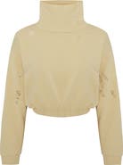 PCFG Cotton Destroyed High Neck Sweat