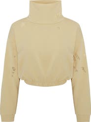 PCFG Cotton Destroyed High Neck Sweat