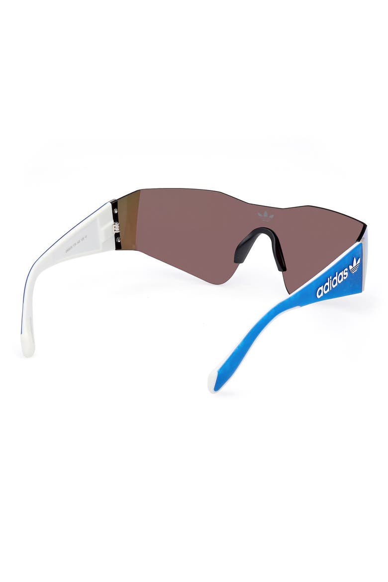 Shield Sunglasses, Alternate, color, MATTE PALLADIUM / BLUE MIRROR