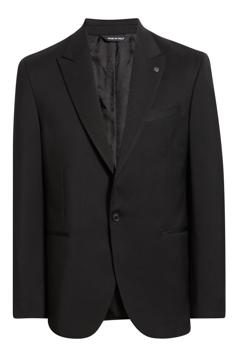 Ryder Tuxedo Jacket, Main, color, BLACK