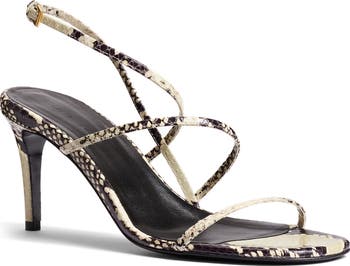 Snakeskin sandals sales
