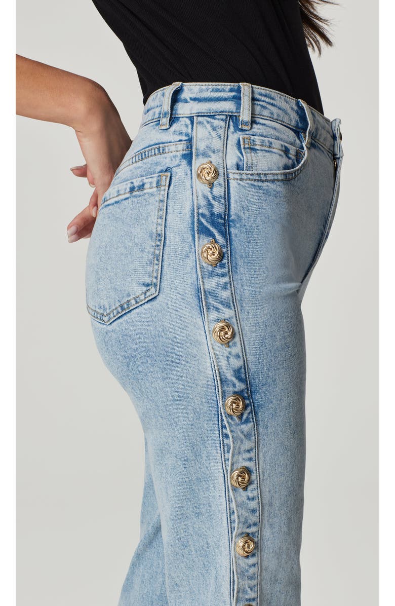 Generation Love Stephen Knot Button Jeans, Alternate, color, Light Blue