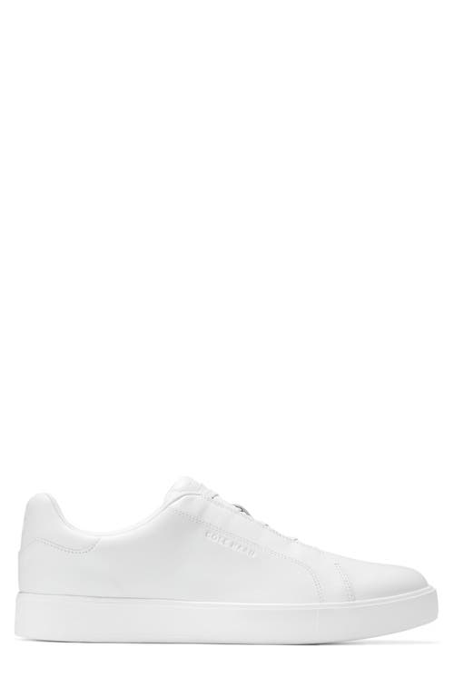 Cole Haan Grandpro Luxe Slip-on Sneaker In White