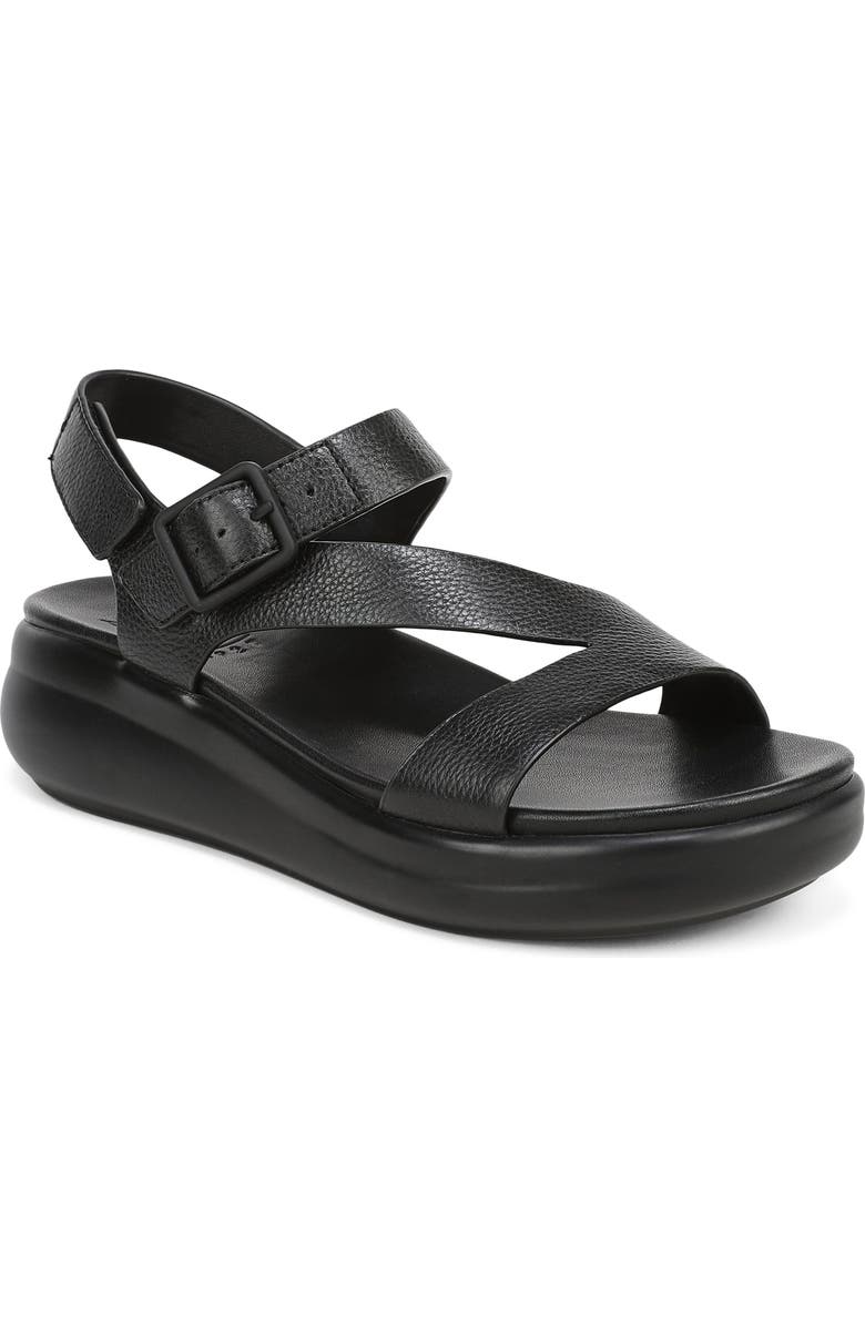 Naturalizer Chance Platform Sandal, Main, color, Black