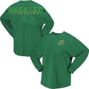 FANATICS Women's Fanatics Branded Kelly Green Tampa Bay Lightning St. Patrick's Day Spirit Jersey T-Shirt