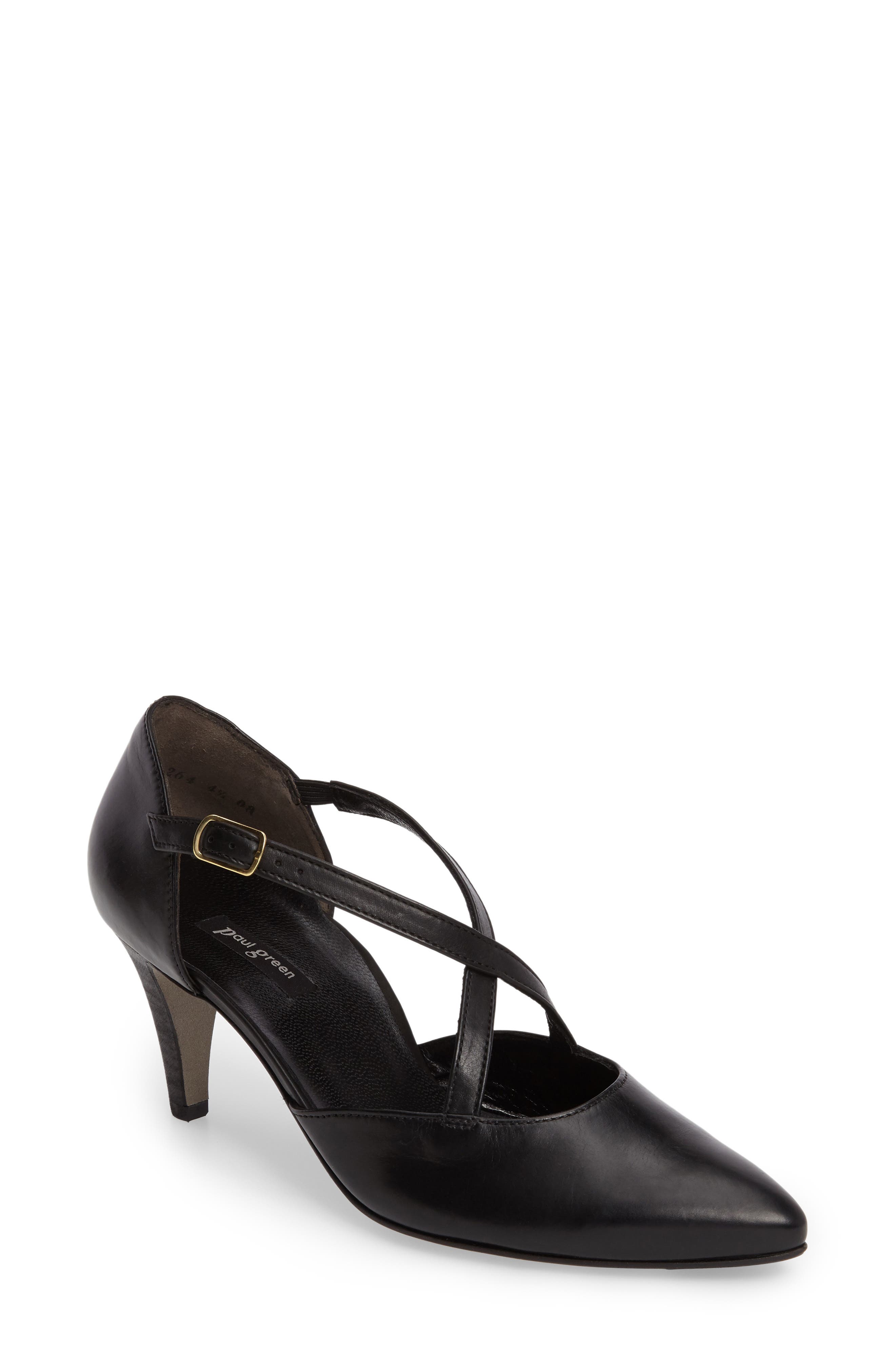 Nuance Pump, Main, color, BLACK LEATHER